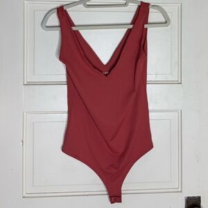 V-neck Sleeveless Bodysuit